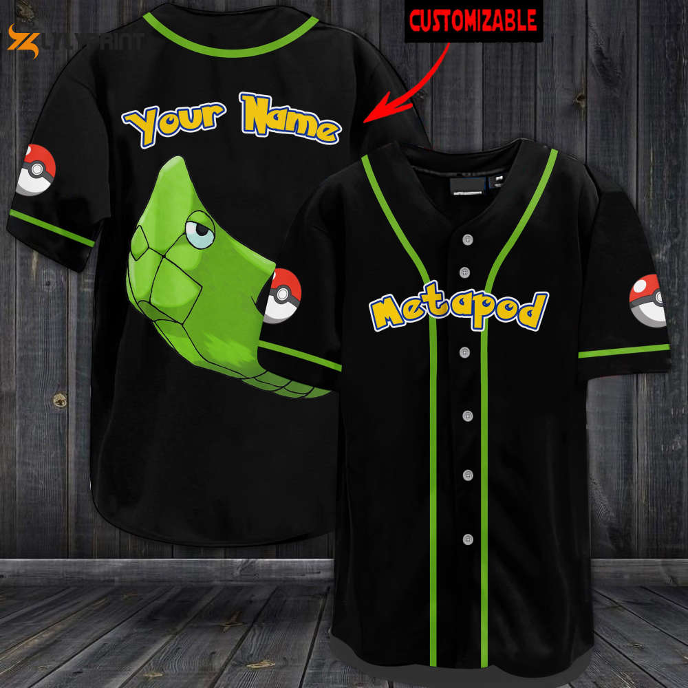 Personalized Metapod Baseball Jersey - lylyprint.com T-Shirts, Hoodie, Sweatshirt | WearSparks.com