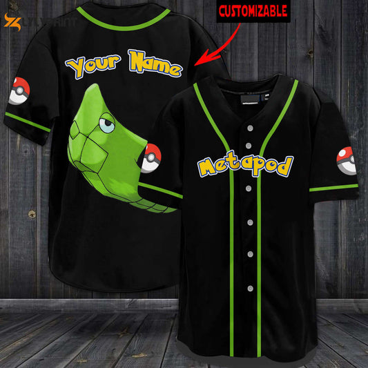 Personalized Metapod Baseball Jersey - lylyprint.com T-Shirts, Hoodie, Sweatshirt | WearSparks.com