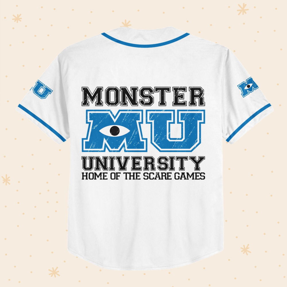 Personalized Monsters Inc Home Of The Scare Games Baseball Jersey - lylyprint.com T-Shirts, Hoodie, Sweatshirt (Image 3)