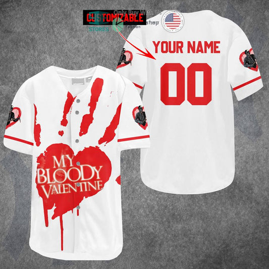BEST Personalized My Bloody Valentine Baseball Jersey