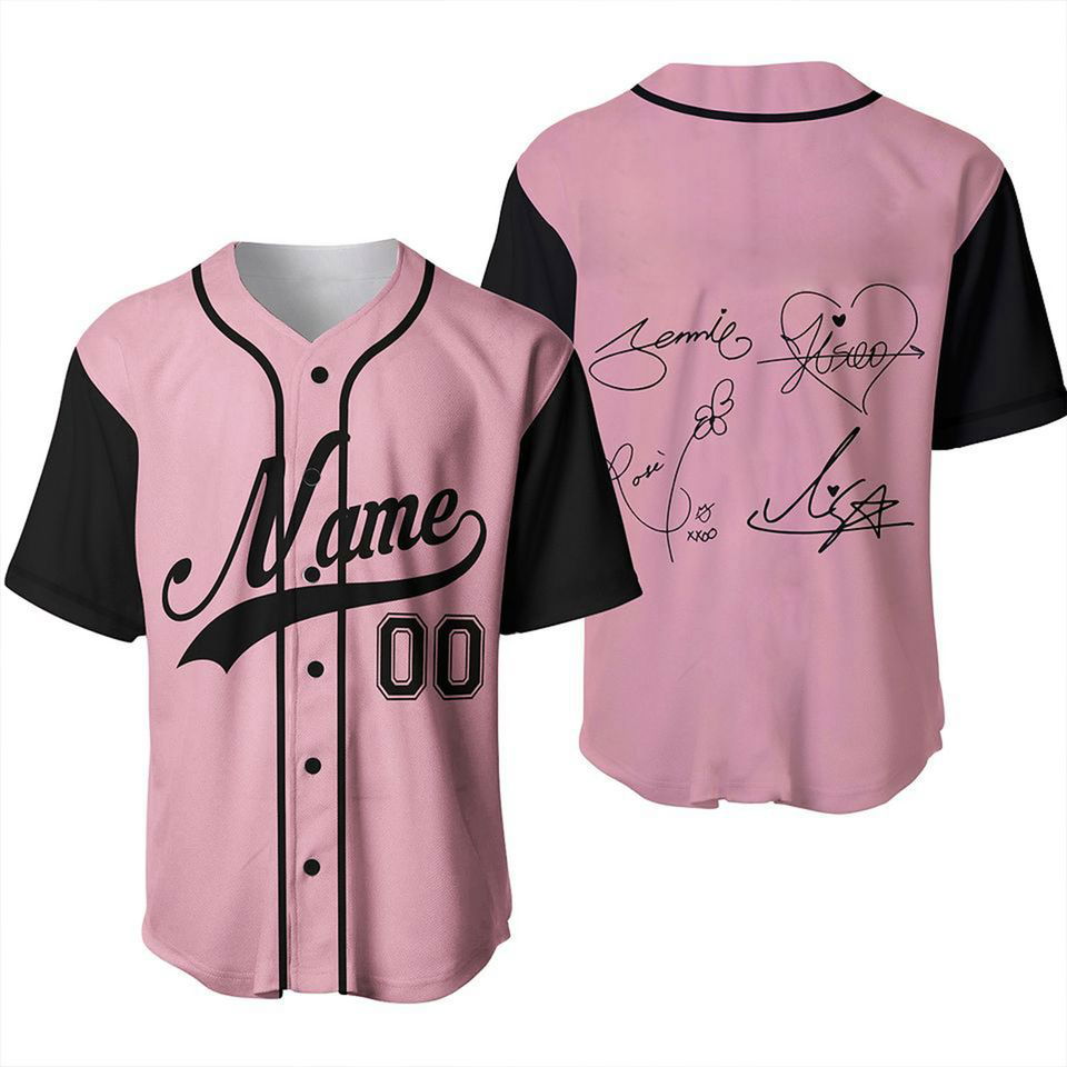Personalized Name Custom Blackpink Kpop Baseball Jersey - lylyprint.com T-Shirts, Hoodie, Sweatshirt (Image 3)