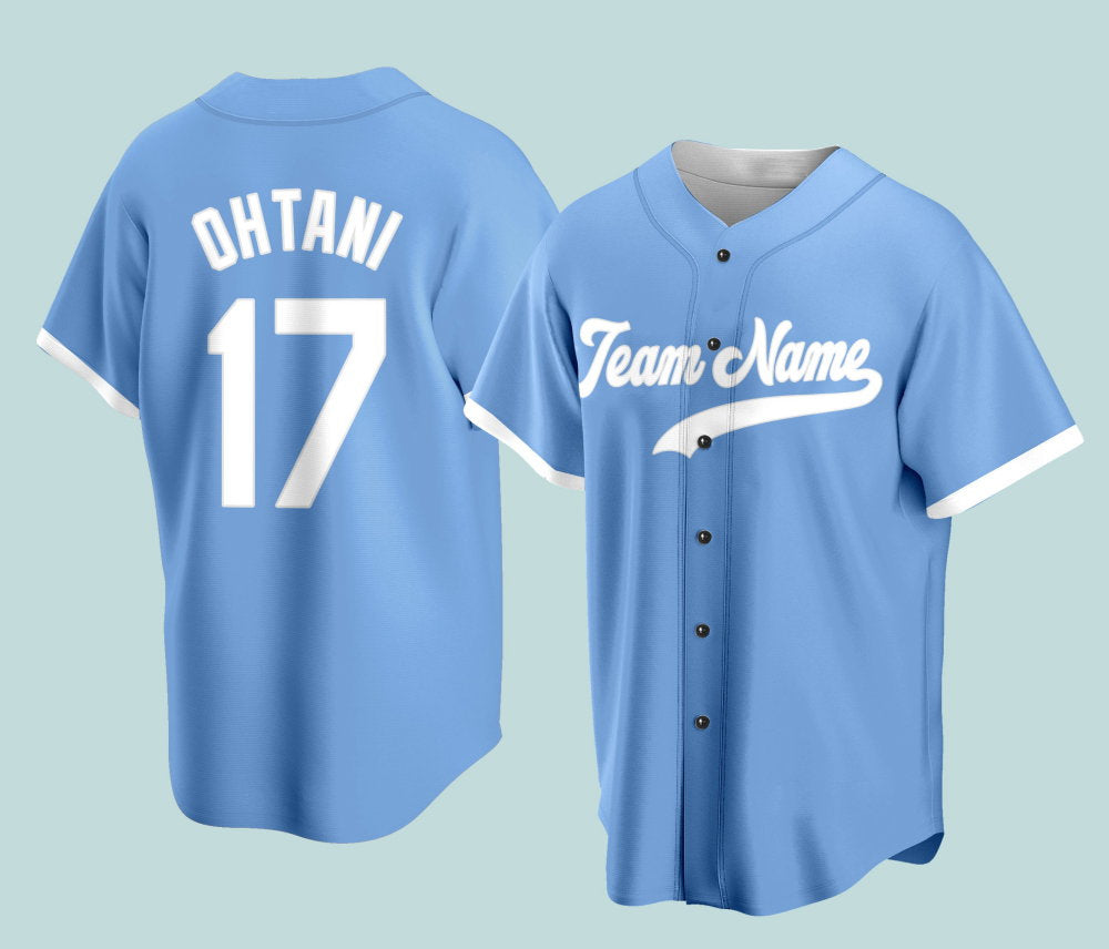 Personalized Name Ohtanii Baseball Jersey Custom Request Baseball Game Day Outfit For American Baseball Fan Lover Gift For Baseball Player
