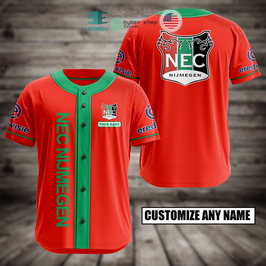 BEST NEC Nijmegen Custom Name Baseball Jersey