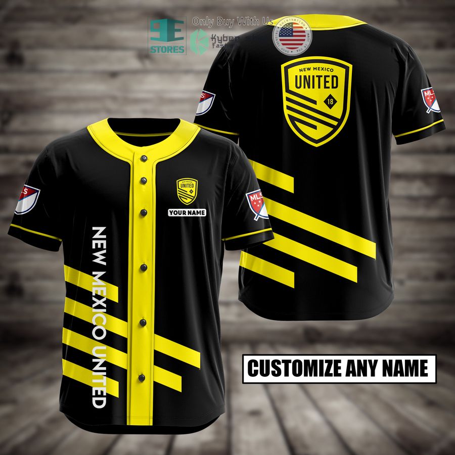 BEST Personalized New Mexico United Custom Baseball Shirt