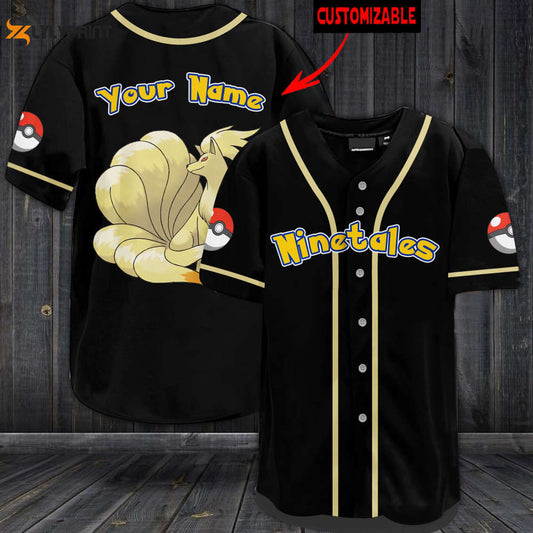 Personalized Ninetales Baseball Jersey - lylyprint.com T-Shirts, Hoodie, Sweatshirt | WearSparks.com
