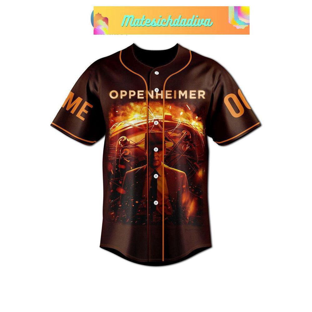 Personalized Oppenheimer Baseball Jersey For Men Women - lylyprint.com T-Shirts, Hoodie, Sweatshirt (Image 3)