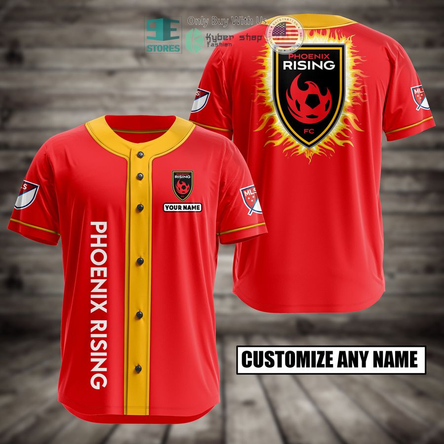 BEST Personalized Phoenix Rising Custom Baseball Shirt