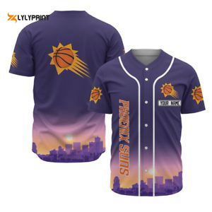 Personalized Phoenix Suns Baseball Jersey Gifts for Fans - lylyprint.com T-Shirts, Hoodie, Sweatshirt (Image 1)