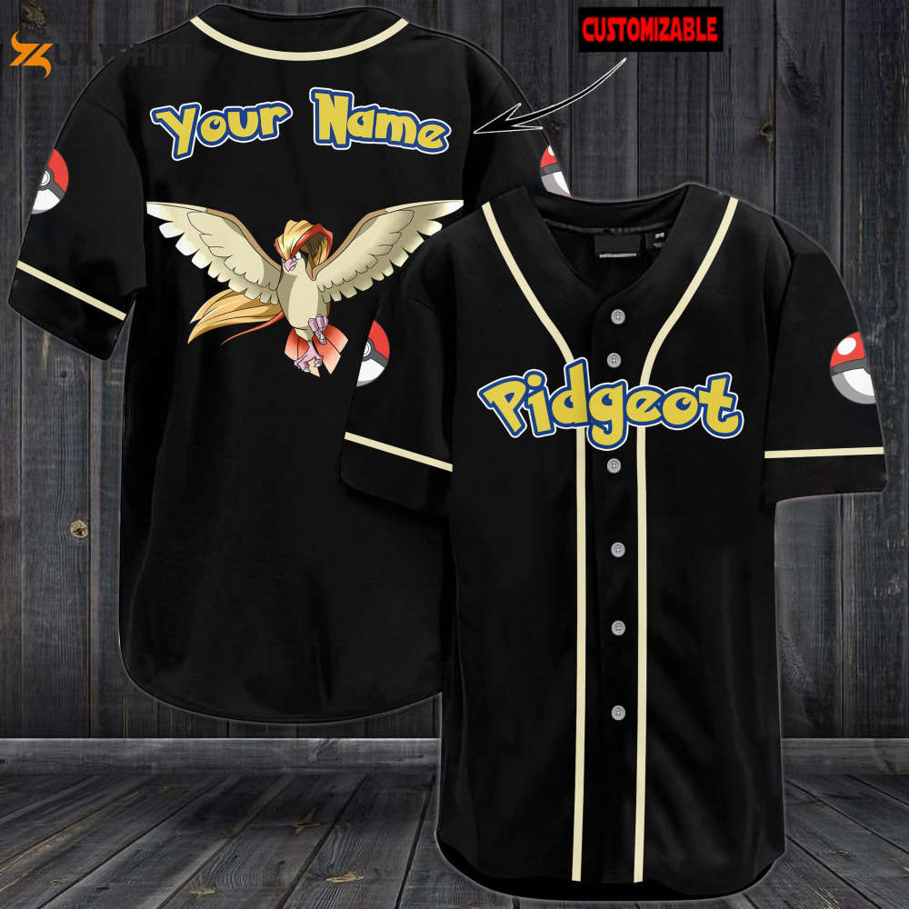 Personalized Pidgeot Baseball Jersey - lylyprint.com T-Shirts, Hoodie, Sweatshirt | WearSparks.com