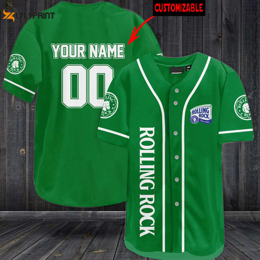 Personalized Rolling Rock All Over Print Unisex Baseball Jersey - lylyprint.com T-Shirts, Hoodie, Sweatshirt | WearSparks.com
