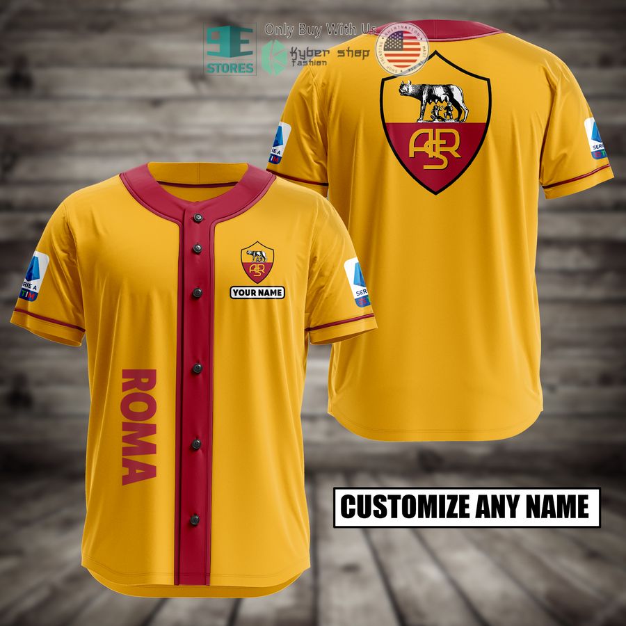BEST Roma Custom Name Baseball Jersey