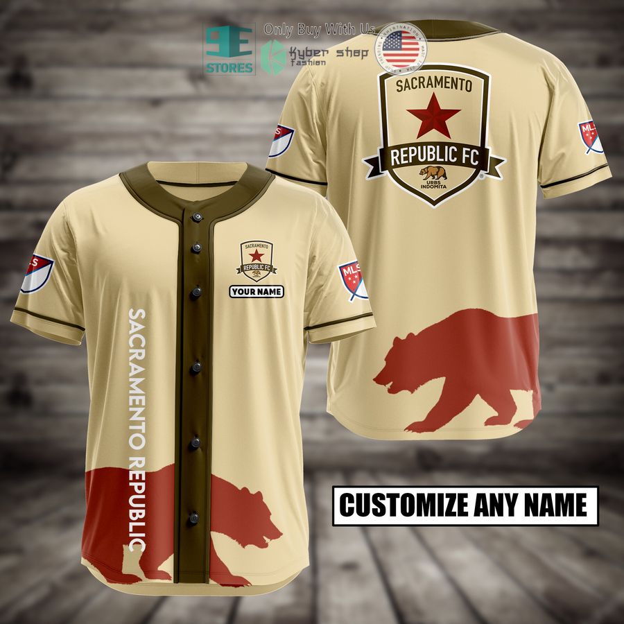 BEST Personalized Sacramento Republic Custom Baseball Shirt