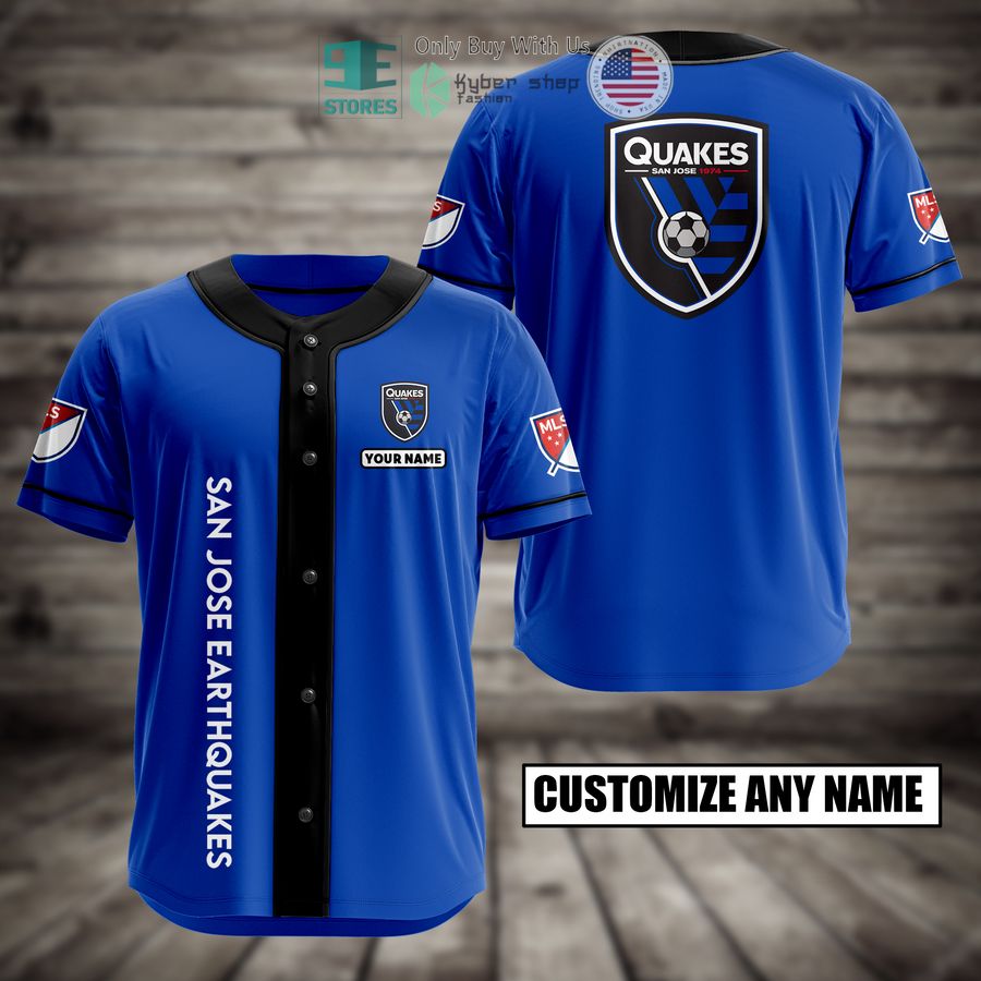 BEST Personalized San Jose Earthquakes Custom Baseball Shirt