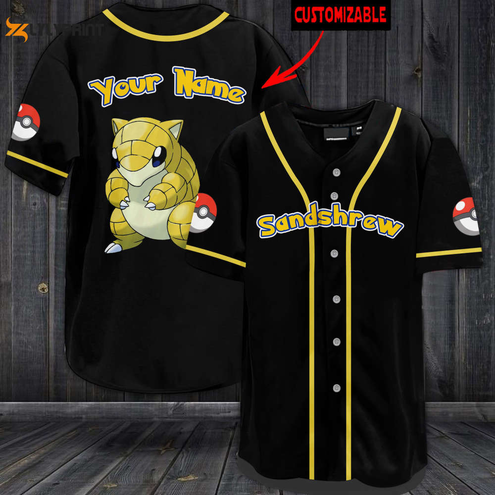 Personalized Sandshrew Baseball Jersey - Gift for Men Women - lylyprint.com T-Shirts, Hoodie, Sweatshirt | WearSparks.com