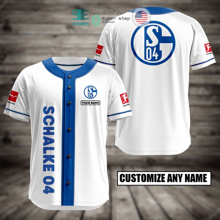 BEST Personalized Schalke 04 Custom Baseball Shirt