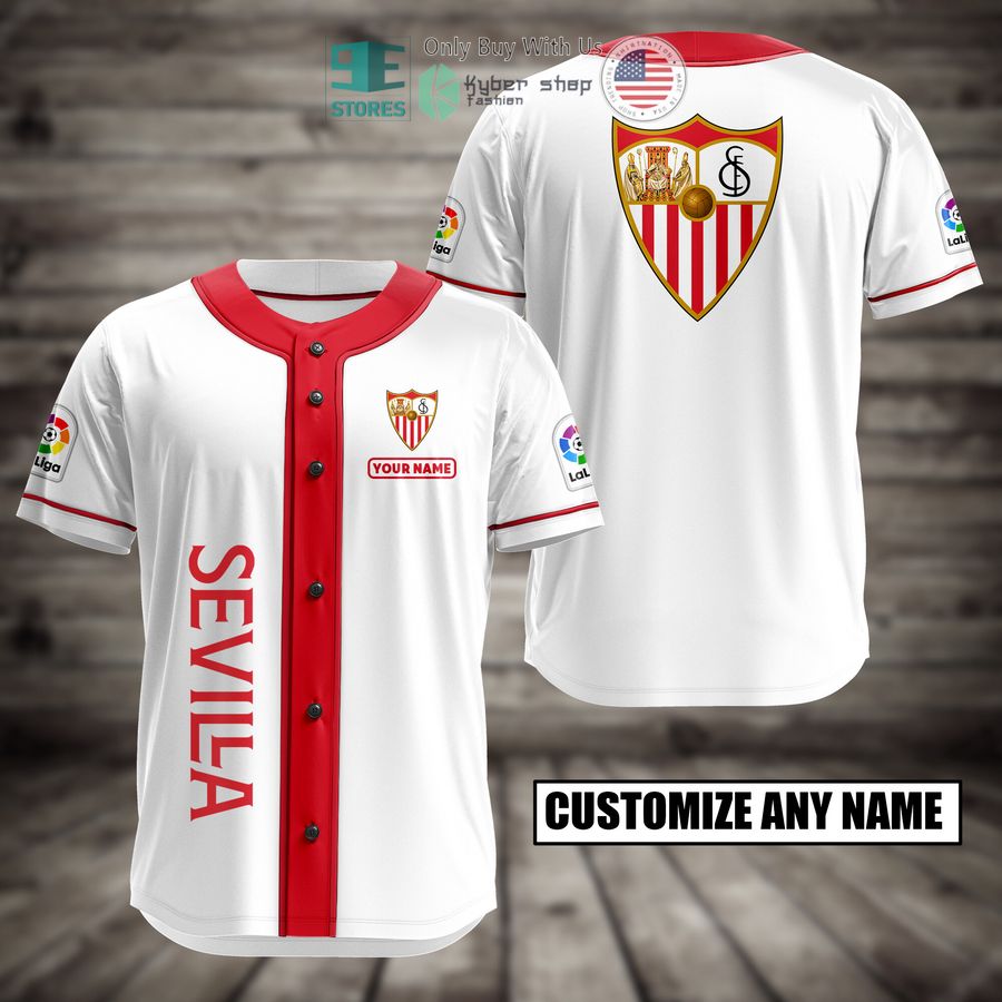 BEST Sevilla Custom Name Baseball Jersey