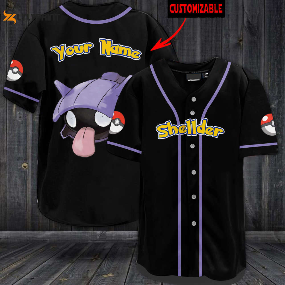 Personalized Shellder Baseball Jersey - lylyprint.com T-Shirts, Hoodie, Sweatshirt | WearSparks.com