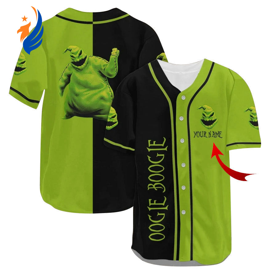 Get Your Personalized Boogeyman Boogie Oogie Baseball Jersey - Stand Out on the Field! - Bafud T-Shirts, Hoodie, Sweatshirt