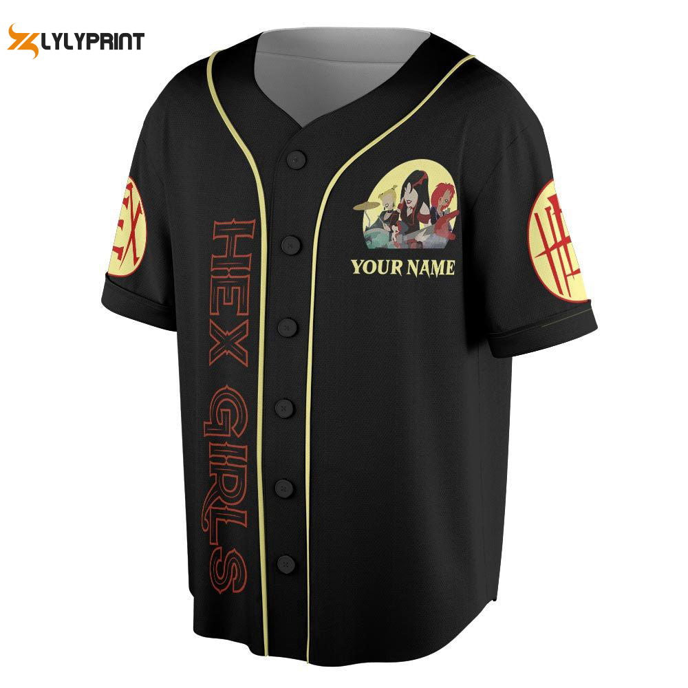 Personalized The Hex Girls Rock Band Music Baseball Jersey For Men Women - lylyprint.com T-Shirts, Hoodie,... (Image 1)
