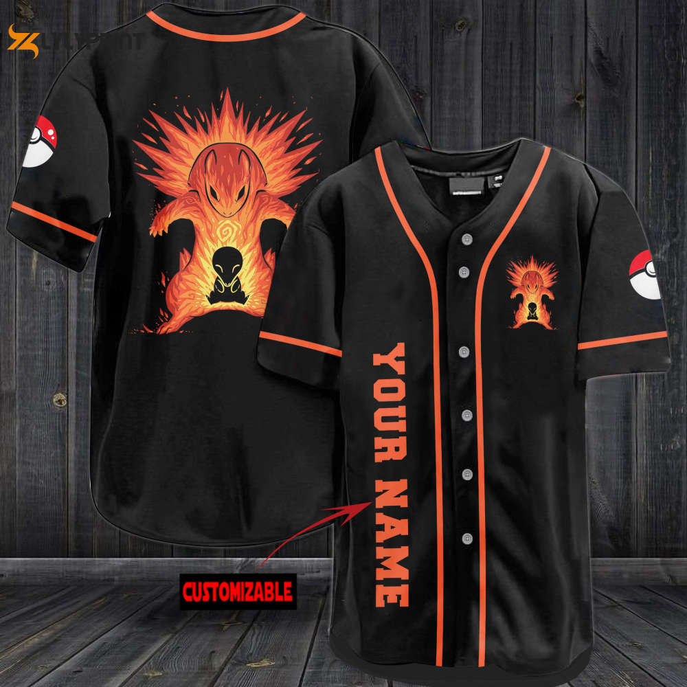 Personalized Typhlosion Baseball Jersey - lylyprint.com T-Shirts, Hoodie, Sweatshirt | WearSparks.com