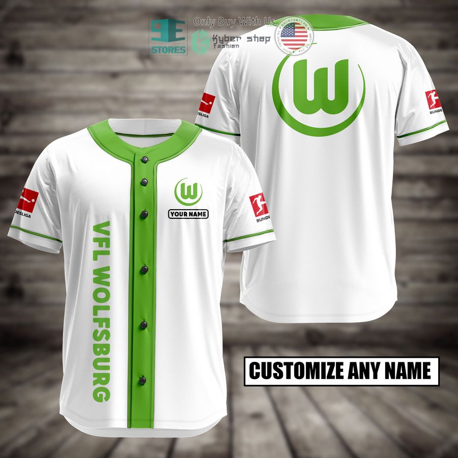 BEST Personalized VfL Wolfsburg Custom Baseball Shirt