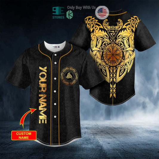 BEST Personalized Viking Blood Eagle Tattoo Custom Baseball Shirt