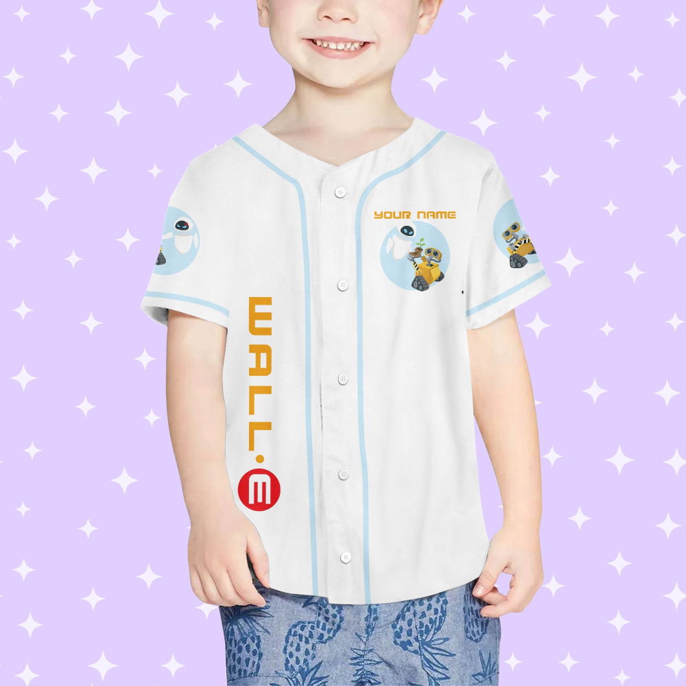 Personalized Wall E Eve illustration Baseball Jersey - lylyprint.com T-Shirts, Hoodie, Sweatshirt | WearSparks.com (Image 4)