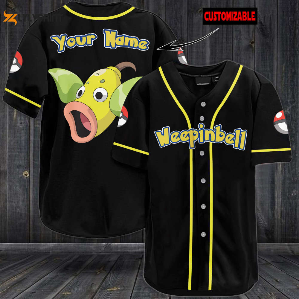 Personalized Weepinbell Baseball Jersey - lylyprint.com T-Shirts, Hoodie, Sweatshirt | WearSparks.com