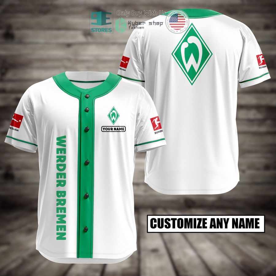 BEST Personalized Werder Bremen Custom Baseball Shirt