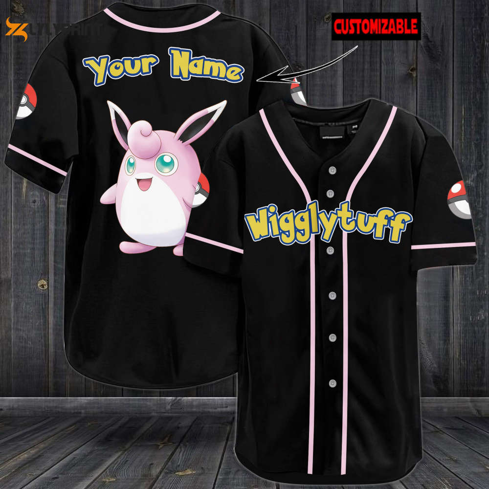 Personalized Wigglytuff Baseball Jersey - lylyprint.com T-Shirts, Hoodie, Sweatshirt | WearSparks.com