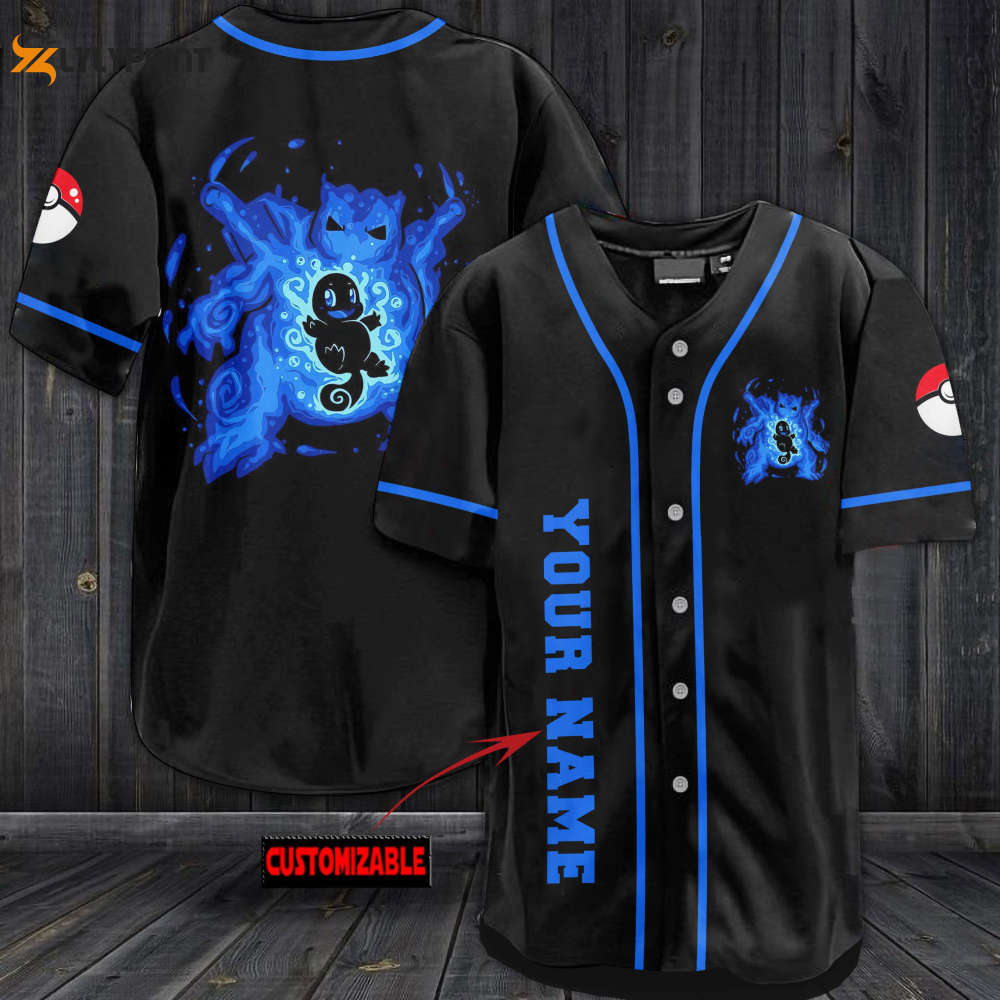 Personalized Zenigame Baseball Jersey - lylyprint.com T-Shirts, Hoodie, Sweatshirt | WearSparks.com