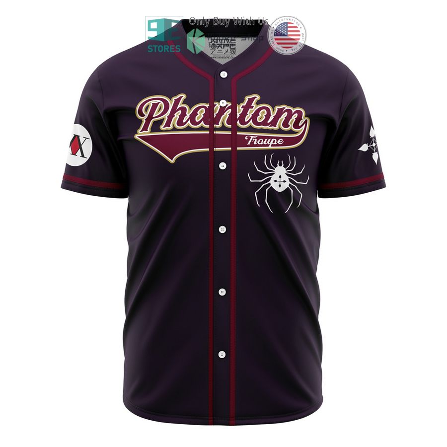 BEST Phantom Troupe Chrollo Hunter X Hunter Baseball Jersey