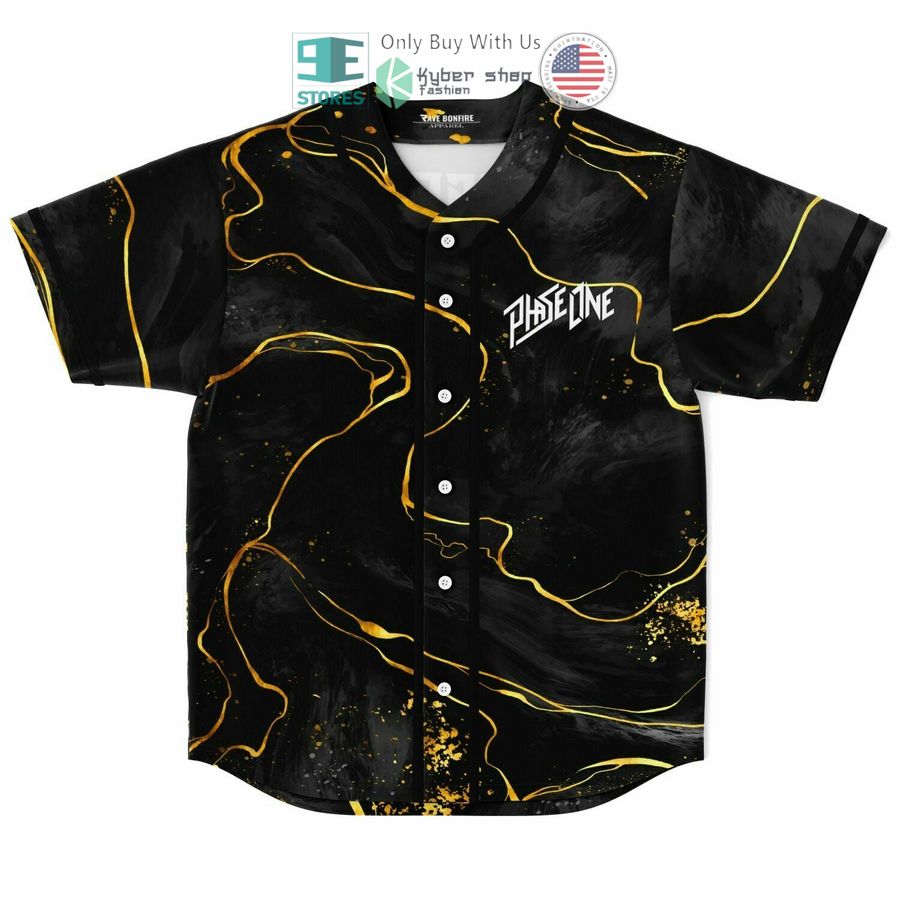BEST Phase One black Baseball Jersey