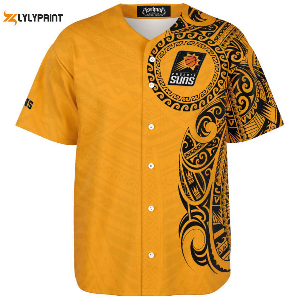 Phoenix Suns Baseball Jersey For Fans BJ0062 - lylyprint.com T-Shirts, Hoodie, Sweatshirt | WearSparks.com (Image 1)