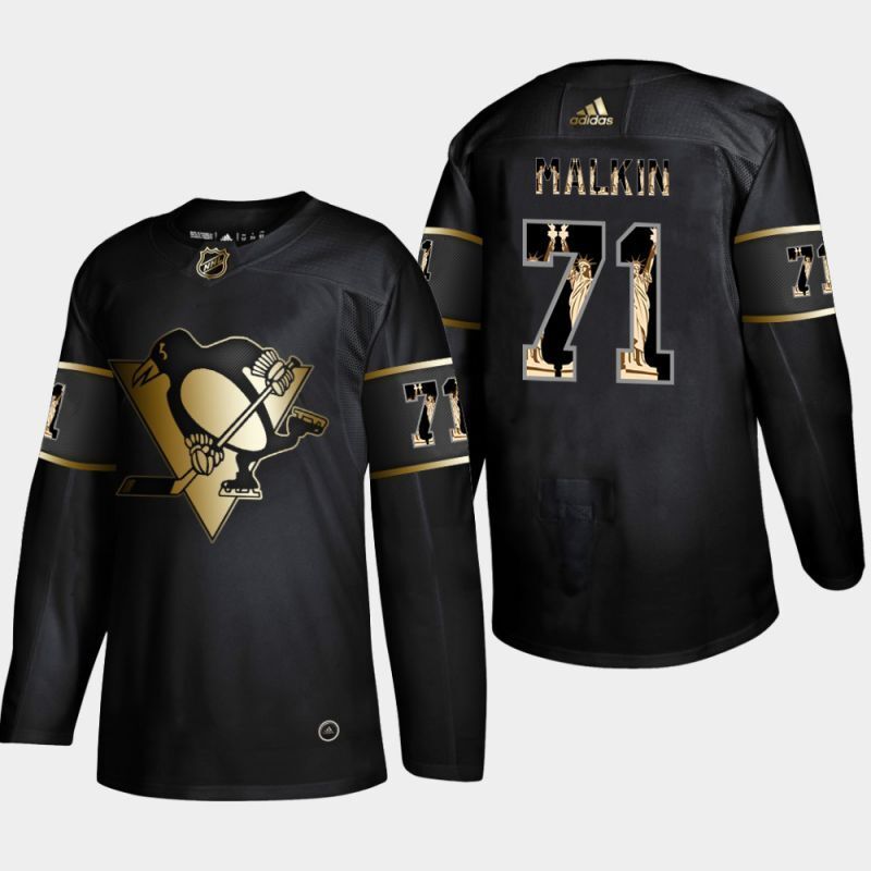 pittsburgh penguins #71 evgeni malkin Statue of Liberty