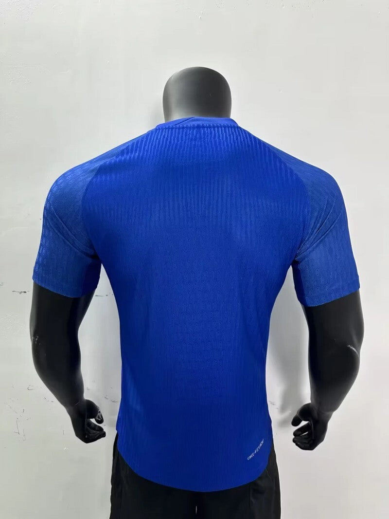 player version add+$5 24-25 parissg fourth blue soccer jersey Style 1