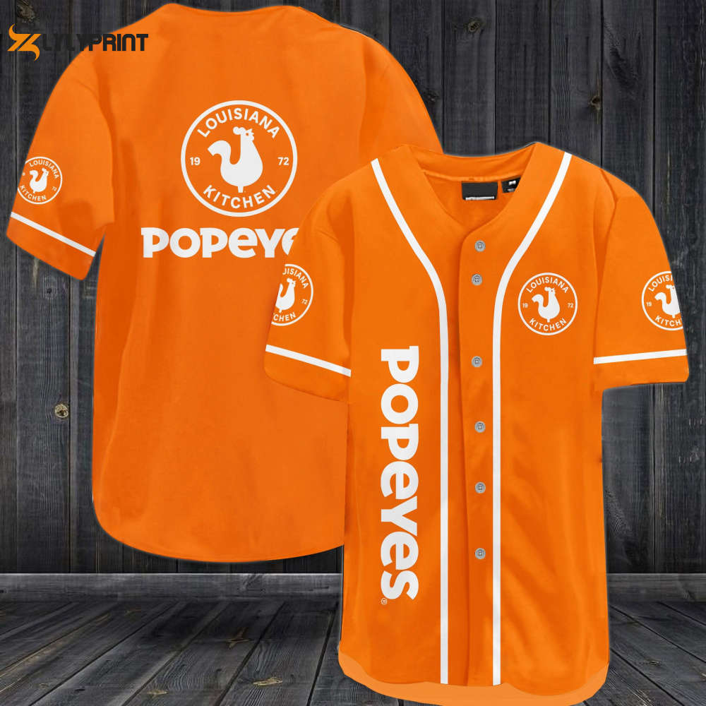 Popeyes Baseball Jersey - lylyprint.com T-Shirts, Hoodie, Sweatshirt | WearSparks.com