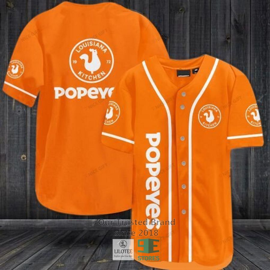 Popeyes Louisiana Kitchen Baseball Jersey