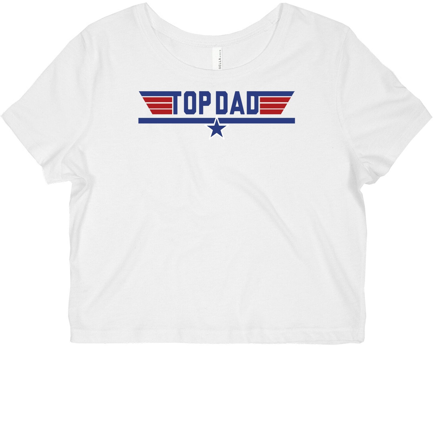 Top Dad Graphic Baby Tee