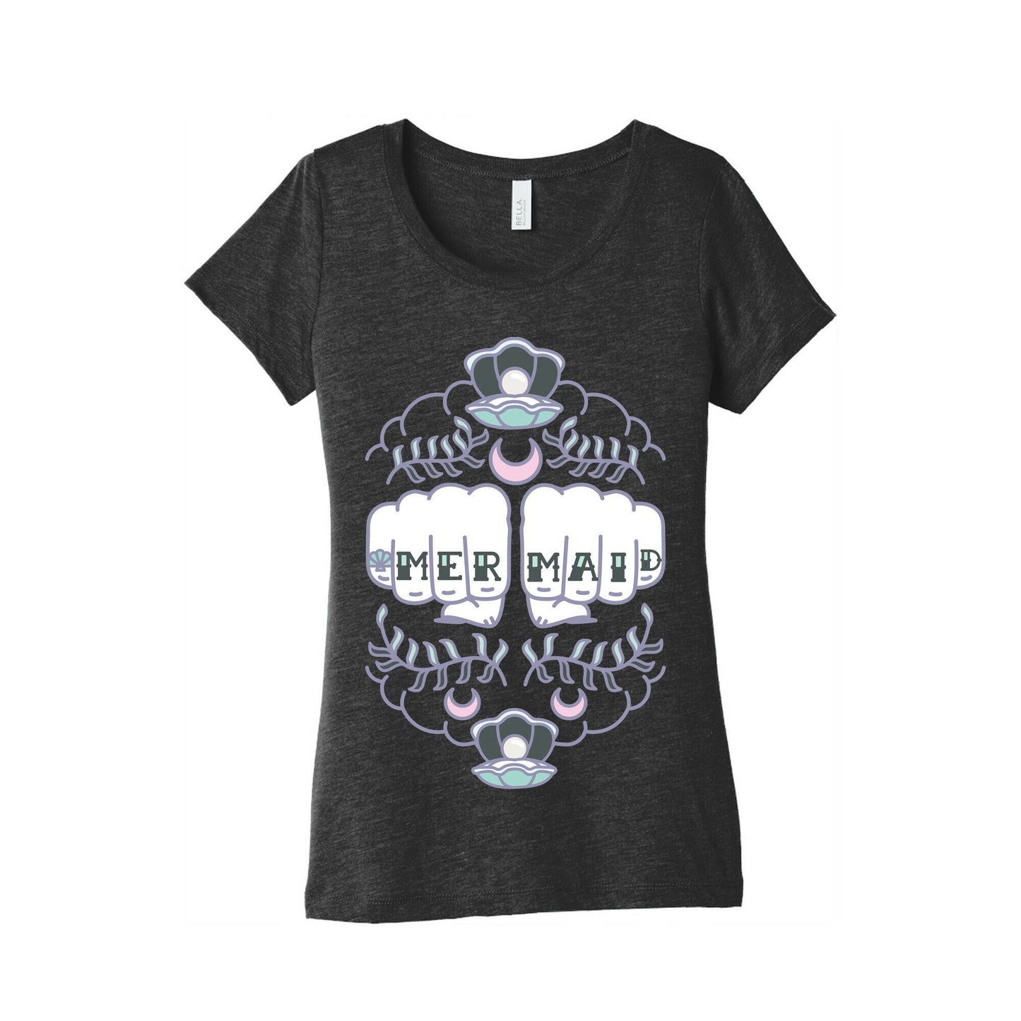 Mermaid Knuckles Women's Triblend Tee