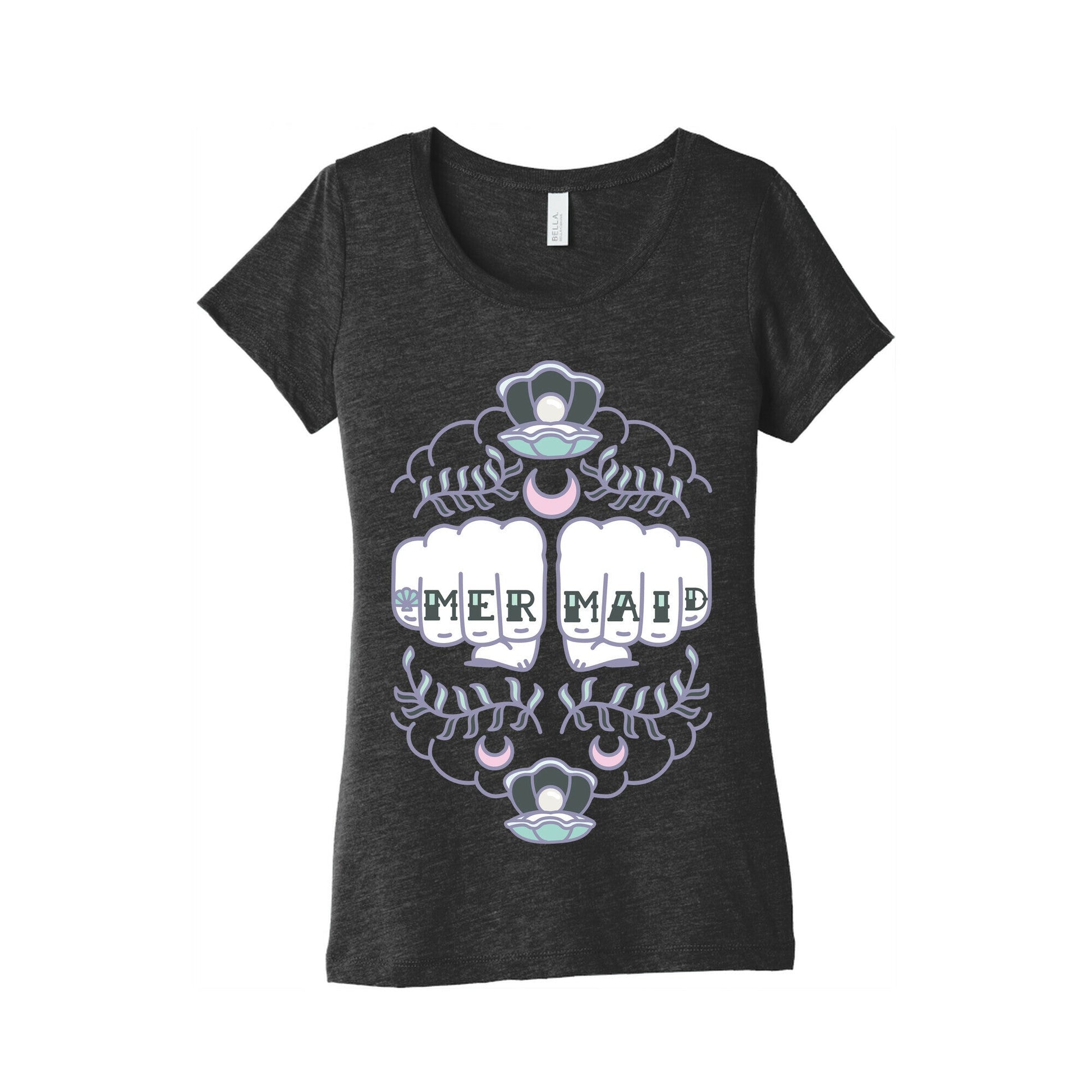 Mermaid Knuckles Women's Triblend Tee