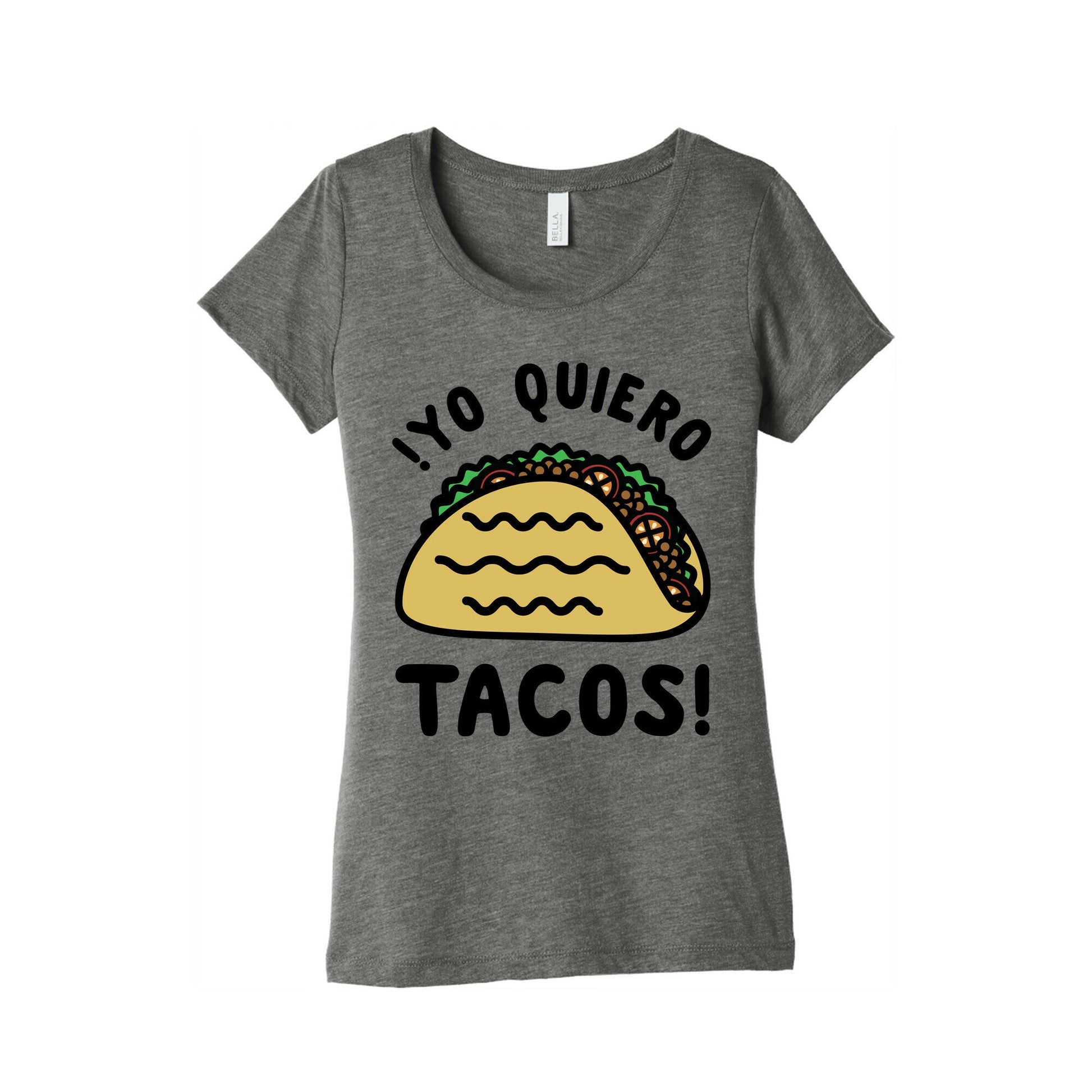 Yo Quiro Tacos Women's Triblend Tee