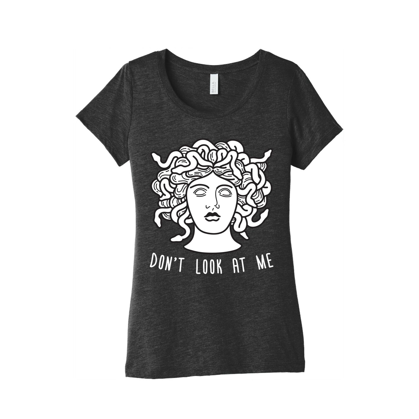 Don't Look At Me Medusa Women's Triblend Tee