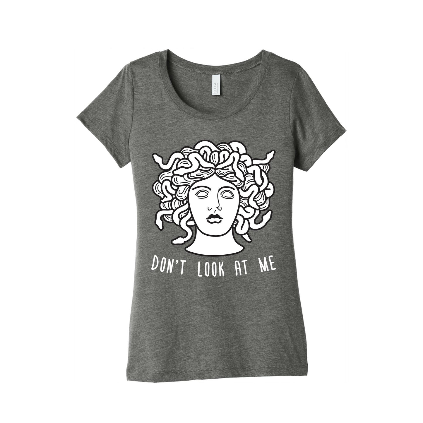 Don't Look At Me Medusa Women's Triblend Tee
