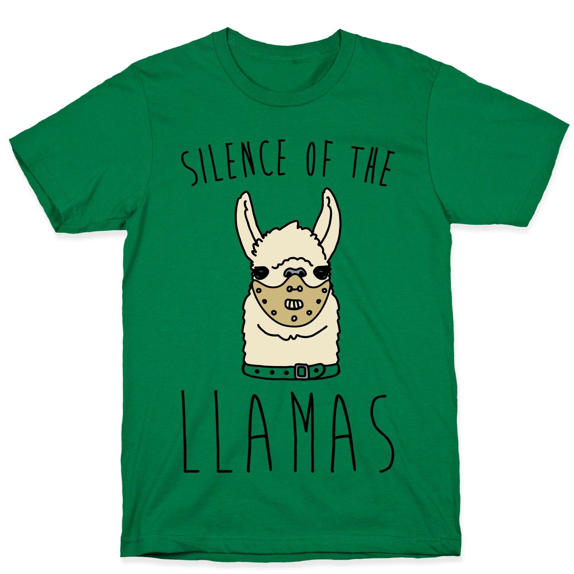 Silence of The Llamas Parody T-Shirt