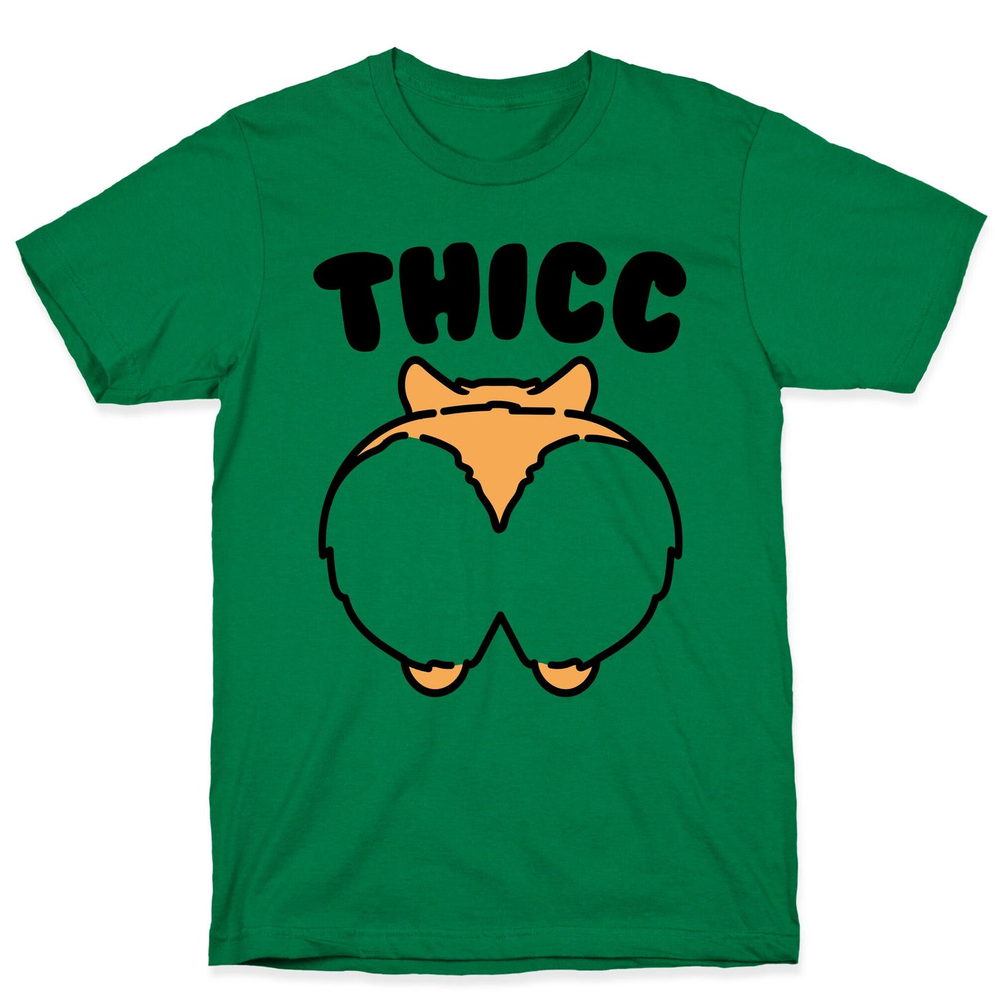 Thicc Corgi Butt Parody T-Shirt