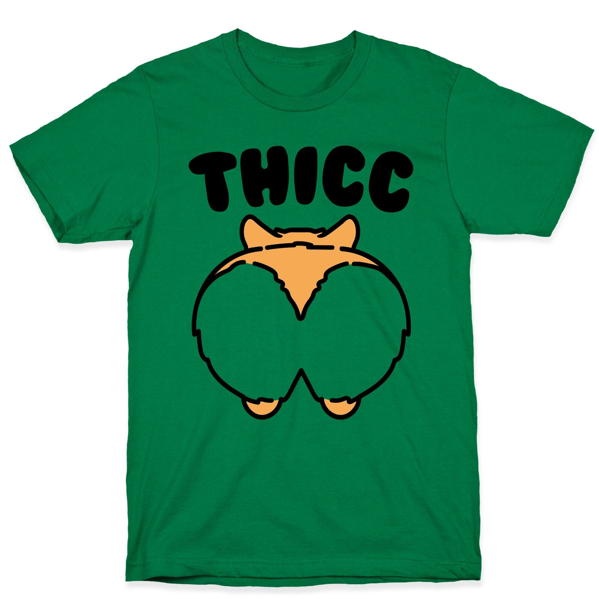Thicc Corgi Butt Parody T-Shirt