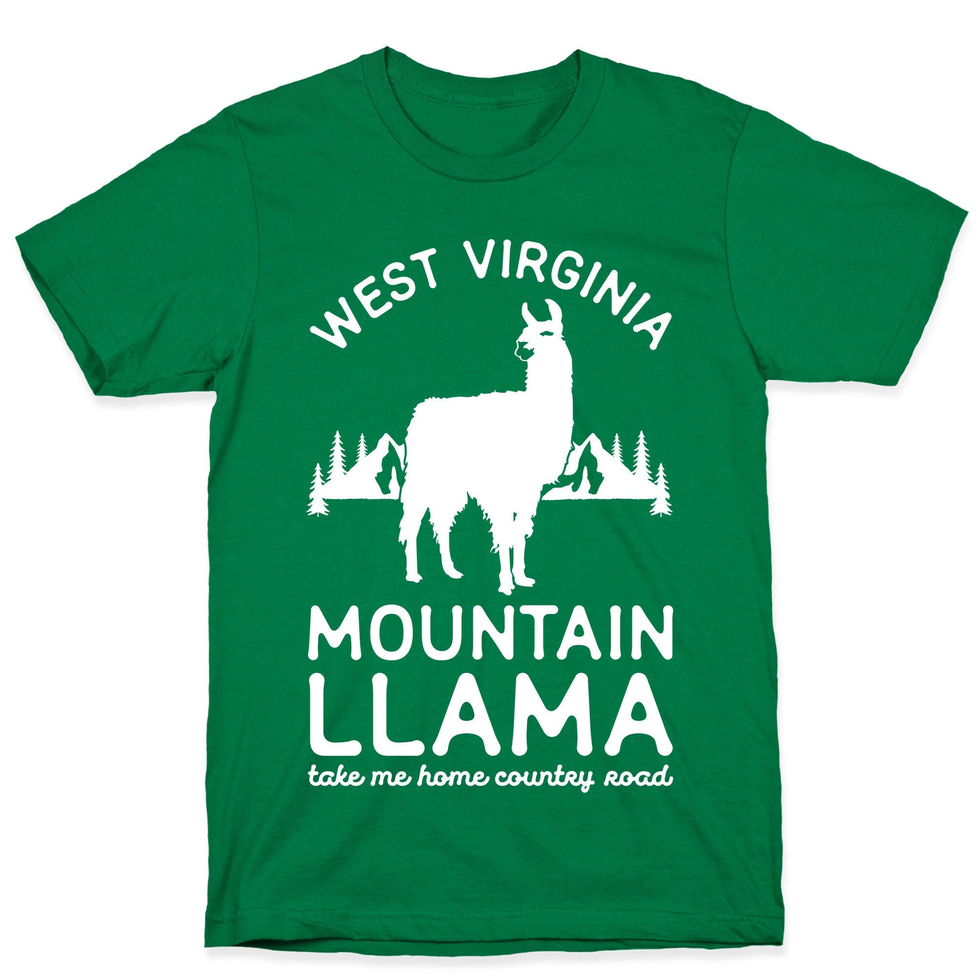 Mountain Llama Take Me Home T-Shirt