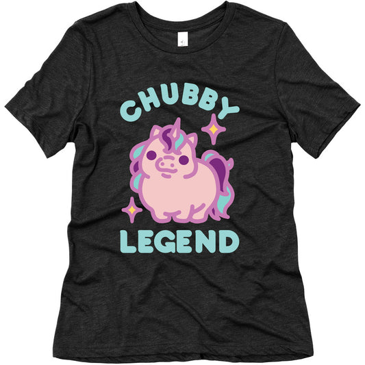 Chubby Legend Unicorn Women's Triblend Tee