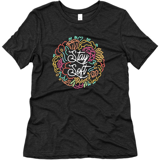 Stay Soft Women's Triblend Tee